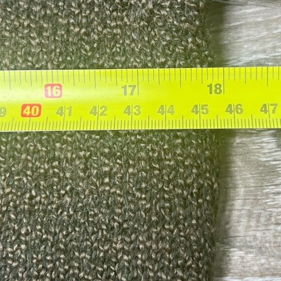 St. Johns Bay Petite Small V-Neck Sweater Acrylic/Polyester Brown - Picture 14 of 15